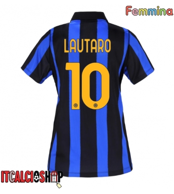 Inter Milan Lautaro Martinez #10 Prima Maglia Femmina 2026-27 Manica Corta Inter Milan Lautaro Martinez #10 Prima Maglia Femmina 2026-27 Manica Corta